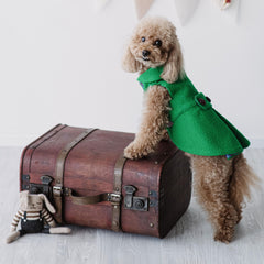 "Grace" Cappotto Casentino | Eleganza e Confort | Abbigliamento per Barboncini