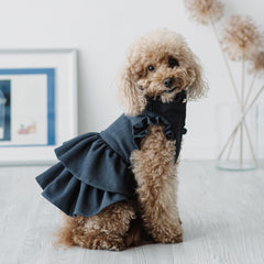 Milano Rouches - Cappottino Sartoriale per Barboncini | Abbigliamento per cani