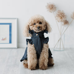 Milano Rouches - Cappottino Sartoriale per Barboncini | Abbigliamento per cani