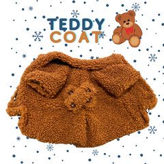 Cappottino "Teddy" Brown | Comfort e Stile per Barboncini Made in Italy