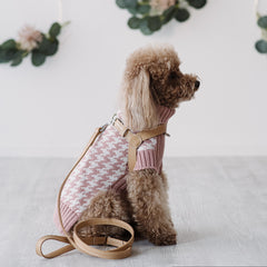 Camel leather harness