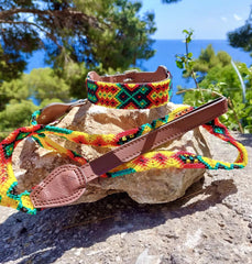 Combo Collare e Guinzaglio | Fatti a Mano in Messico