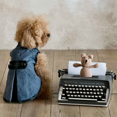 Cobalt & Tartan Coat