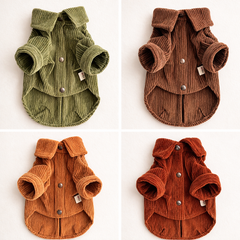 Camicia di Velluto | Eleganza e Confort per Barboncini