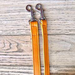 Camel leather leash