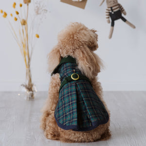 Tartan Green Coat