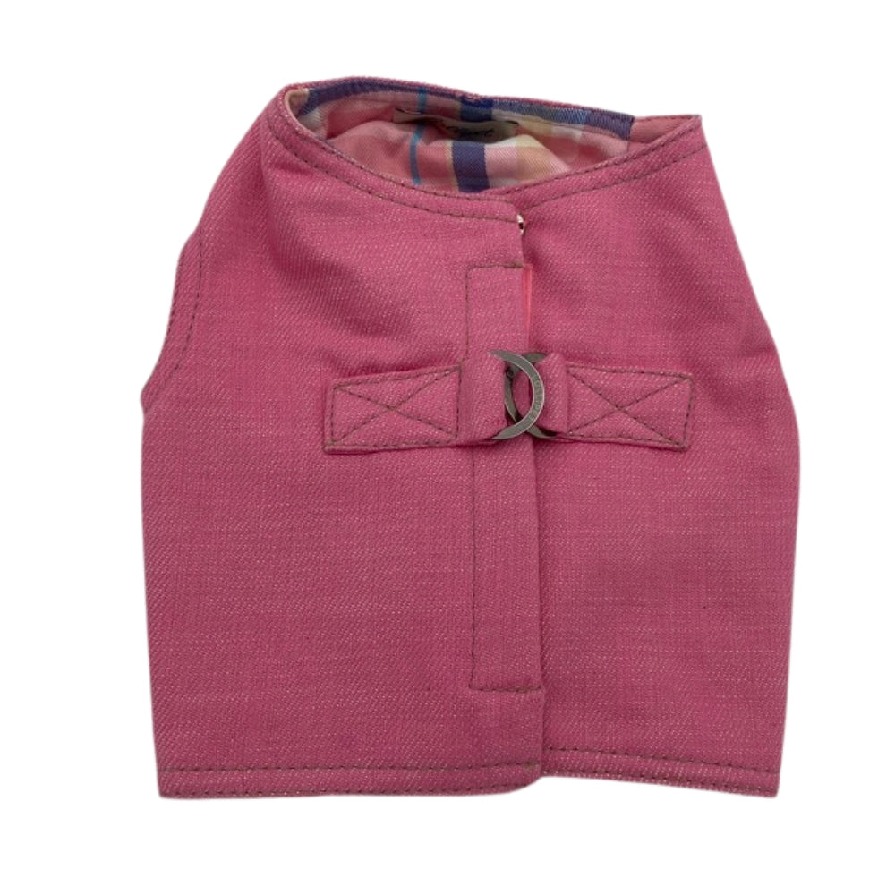 Pettorina Sartoriale in Jeans per Barboncini | Eleganza e Comfort per Cani di Piccola taglia