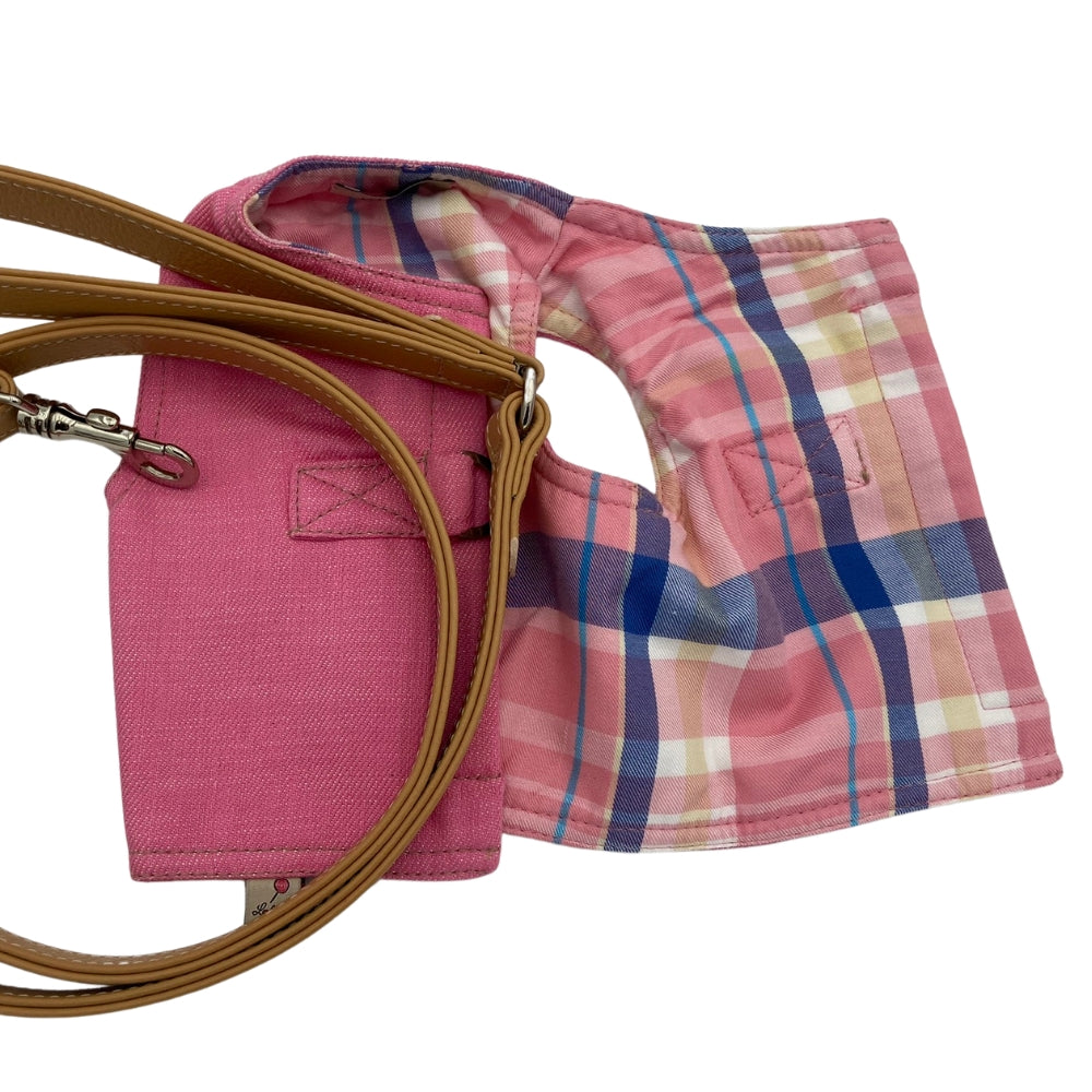Pettorina Sartoriale in Jeans per Barboncini | Eleganza e Comfort per Cani di Piccola taglia