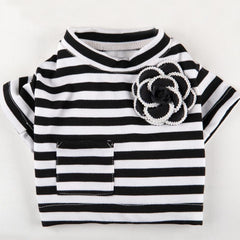 T-shirt with flower