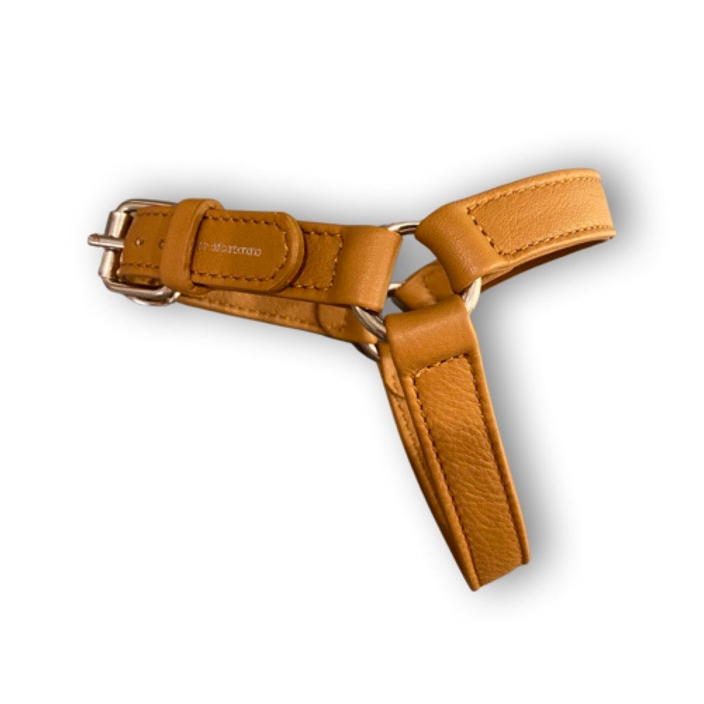 Camel leather harness