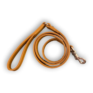 Camel leather leash