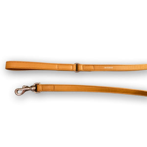 Pettorina in pelle cammello