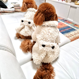 Cappottino Teddy - panna