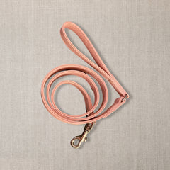 Guinzaglio Venezia in pelle Rosa - Eleganza Artigianale Made in Italy